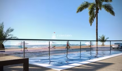 Apartamentos na planta frente mar Matinhos PR