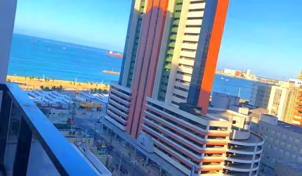 FLAT COM MARAVILHOSA VISTA MAR NO MEIRELES