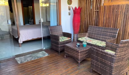 Apartamento de 1 dormitório / mobiliado e decorado / estrada da balsa