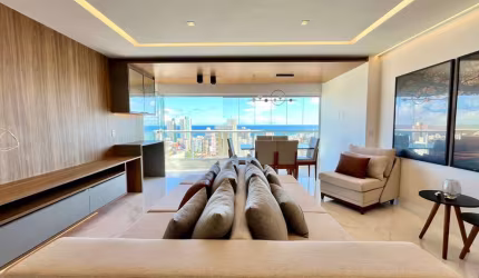 APARTAMENTO | 2 SUÍTES | 90m2 | VISTA MAR | PORTEIRA FECHADA | COSTA AZUL
