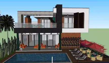 Sobrado em altissimo padrão à venda, 500 m² por R$ 3.800.000 - Alto Cascavel - Guarapuava/PR