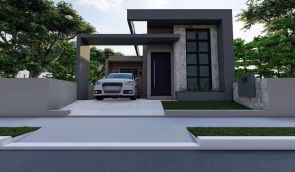 Casa à venda, 84 m² por R$ 487.000 - Boqueirão - Guarapuava/PR