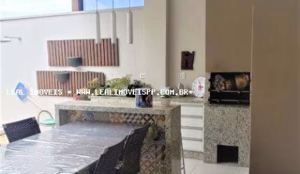 Casa em Condomínio para Venda em Presidente Prudente, CONDOMINIO RESIDENCIAL DAMHA VILLAGE, 3 dormitórios, 3 suítes, 1 banheiro, 2 vagas