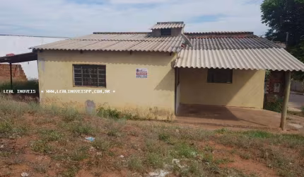 Casa para Venda em Presidente Prudente, RESIDENCIAL SÃO PAULO, 2 dormitórios, 1 banheiro, 1 vaga