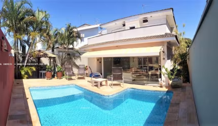 Casa em Condomínio para Venda em Presidente Prudente, CONDOMINIO RESIDENCIAL DAMHA I, 4 dormitórios, 4 suítes, 5 banheiros, 2 vagas