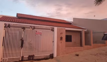 Casa para Venda em Presidente Prudente, SÃO LUCAS, 3 dormitórios, 1 suíte, 3 banheiros, 2 vagas