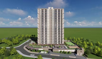Apartamento para Venda em Presidente Prudente, VILA GUAIRA, 2 dormitórios, 1 banheiro, 1 vaga