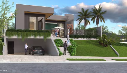 Casa em Condomínio para Venda em Presidente Prudente, CONDOMINIO RESIDENCIAL BOURBON PARC, 3 dormitórios, 3 suítes, 5 banheiros, 2 vagas