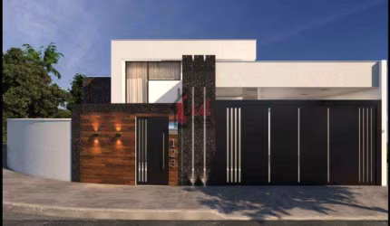 Casa para Venda em Presidente Prudente, GREEN VILLE, 3 dormitórios, 1 suíte, 3 banheiros, 2 vagas
