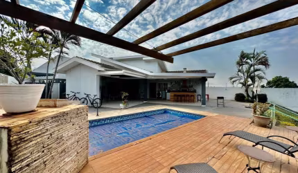 Casa em Condomínio para Venda em Álvares Machado, CONDOMINIO RESIDENCIAL GRAMADO, 3 dormitórios, 3 suítes, 5 banheiros, 2 vagas