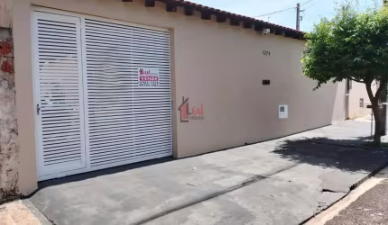 Casa para Venda em Presidente Prudente, NOVO BONGIOVANI, 2 dormitórios, 1 banheiro, 3 vagas