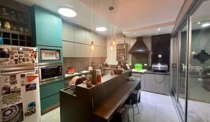 Casa em Condomínio para Venda em Presidente Prudente, CONDOMÍNIO RESIDENCIAL PORTO SEGURO, 3 dormitórios, 1 suíte, 3 banheiros, 2 vagas