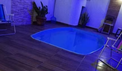 Casa para Locação em Presidente Prudente, BRASIL NOVO, 2 dormitórios, 1 banheiro, 3 vagas