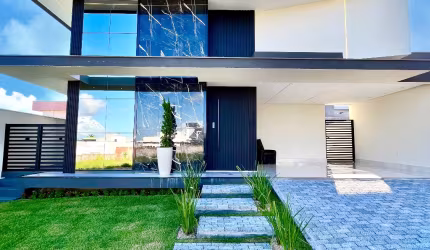 Excelente casa térrea moderna a venda no Condomínio Monte Carlo