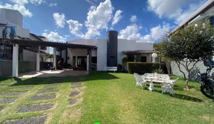 Casa em condomínio fechado com 4 quartos à venda na Jaguarari - de 2533/2534 ao fim, 5100, Candelária, Natal por R$ 1.190.000