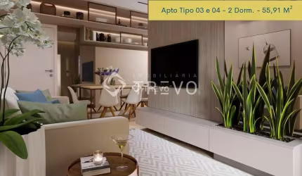 LANÇAMENTO! APARTAMENTO 2 DORMITÓRIOS EM FRENTE A PRAIA EM BERTIOGA/SP