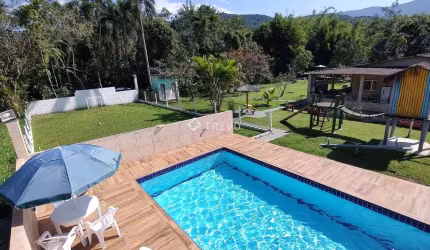 CHÁCARA À VENDA, 6 DORM, PISCINA, CAMPO DE FUTEBOL, 3.000 M² POR R$ 1.100.000,00