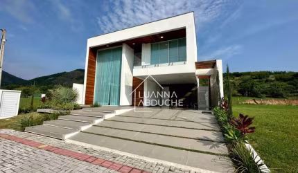 Casa Alto Padrão com 3 dormitórios à venda, 310 m² por R$ 2.150.000 - Inoã - Maricá/RJ
