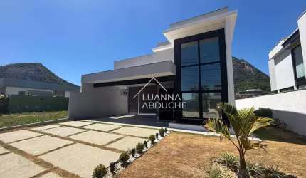 Casa à venda no Alphaville II,  com 3 dormitórios, 157 m² por R$ 940.000 - Alphaville Maricá 2 - Maricá/RJ