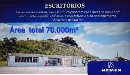 Complexo Logístico/Industrial à Venda em Queimados – 70.000m² de Área Total