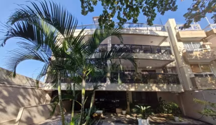 Cobertura mobiliada no Recreio dos Bandeirantes com vista para o mar