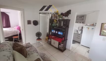 Apartamento 2 Quartos c/ Vaga Rotativa - Fundos - Biguaçu - SC