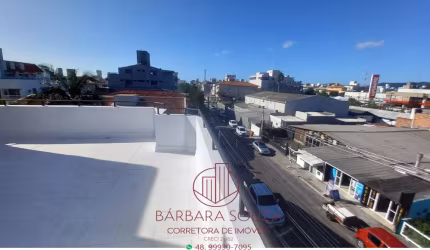 Cobert. 1 Dorm./ Terraço c/Chur./ Vaga coberta - Canasvieiras- Florianópolis -SC