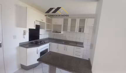 Apto. 2 quartos / Elevador/ Vaga Rotativa - Ponta de Baixo - São José - SC