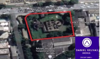 Terreno Comercial para  venda ou Locação da Marginal Tiete