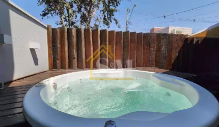 Lindo Sobrado Mobiliado e com Spa/ofurô no Condomínio Residencial Jardim Montreal Residence em Indaiatuba!