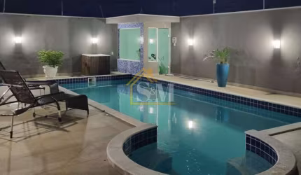 Lindo sobrado no Jardim Regina de Indaiatuba com piscina e sauna!
