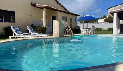Casa de Praia no Condomínio ATLANTIC BEACH 1 em Mosqueiro, Aracaju-SE: 4 quartos, 2 suítes, 1 sala, 4 banheiros, 3 vagas, 200m².