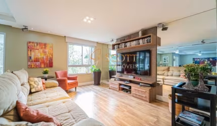 Belo apartamento com 4 suítes, living para 3 ambientes, varanda gourmet envidraçada, cozinha, área d