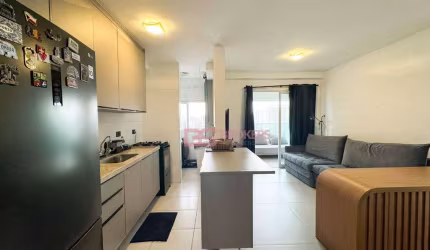 Apartamento com 1 dormitório, 56 m² - venda por R$ 720.000,00 ou aluguel por R$ 5.150,00/mês - Vila Ema - São José dos Campos/SP