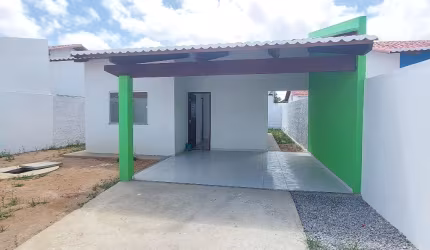 Venda de casa Macaíba, 56m² com 2/4, terreno 200m² – Macaíba/RN
