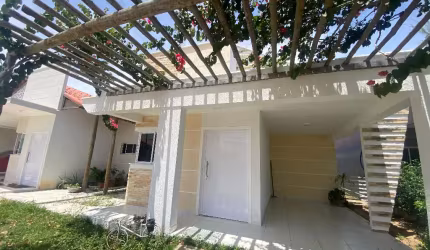 Aluguel de casa com 118 m², com 3/4 sendo uma suíte – Cond. Pedra da Lua – Parnamirim/RN