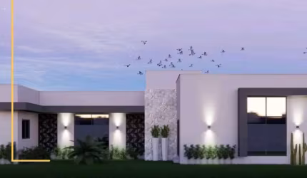 Venda de casa térrea 200m², 3 suítes uma com closet – YBY Natureza- P. Nações/RN.