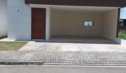 Aluguel de casa com 3/4 - duas suítes, espaço gourmet - Cond. Nova York – Parnamirim/RN