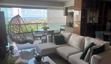 Apartamento de Alto Padrão com Vista Deslumbrante – 3 Suítes, Totalmente Mobiliado!