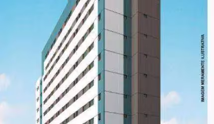 Studio com 2 dormitórios à venda, 46 m² por R$ 370.188,00 - Boa Vista - Recife/PE