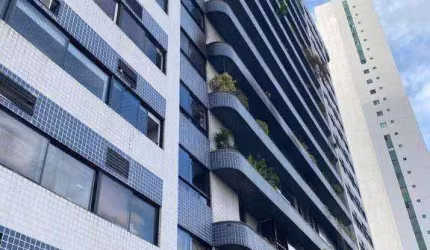 Apartamento com 4 dormitórios à venda, 186 m² por R$ 1.200.000,00 - Casa Amarela - Recife/PE