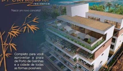 Apartamento com 1 dormitório à venda, 39 m² por R$ 654.196,67 - Porto de Galinhas - Ipojuca/PE