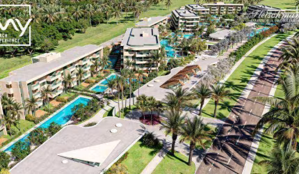 Apartamento com 2 dormitórios à venda, 53 m² por R$ 608.600,00 - Porto de Galinha - Ipojuca/PE