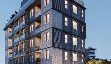 Apartamento com 1 dormitório à venda, 41 m² por R$ 340.000,00 - Intermares - Cabedelo/PB