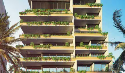 Apartamento com 2 dormitórios à venda, 161 m² por R$ 2.650.000 - Paiva - Cabo de Santo Agostinho/PE