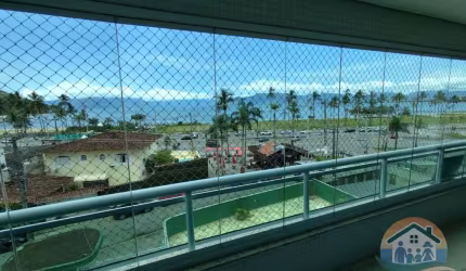 EXCELENTE APARTAMENTO TRÊS SUÍTES FRENTE MAR NO CENTRO DE CARAGUATATUBA!