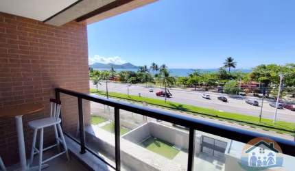EXCELENTE APARTAMENTO MOBILIADO COM VISTA MAR LOCALIZADO NA ORLA DO BAIRRO INDAIÁ EM CARAGUATATUBA!!