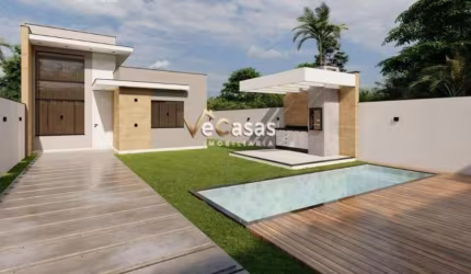 Casa com 3 Quartos e 3 banheiros &#224; Venda, 118 m&#178; por R$ 850.000