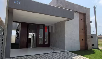 Casa com 3 quartos à venda em condomínio - Ecoville 2 - Parnamirim