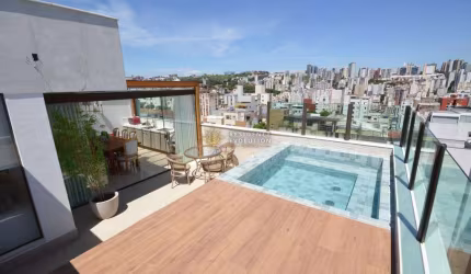 Cobertura com 2 quartos à venda na Rua Marabá, 34, Santo Antônio, Belo Horizonte por R$ 1.700.000